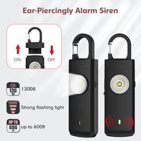 AlertShield 360 -Personal Safety Alarm for Women ( Rechargable )